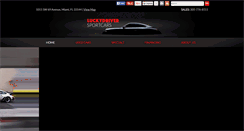 Desktop Screenshot of luckydriversportcars.com